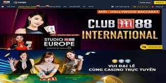 Giao diện chất lượng của casino trực tuyến M88